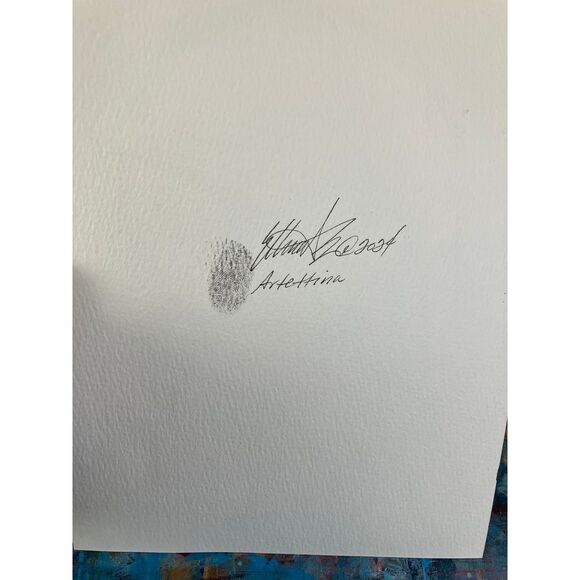 original painting raven crow illustration style artwork signed Ooak art handmade - Picture 7 of 8